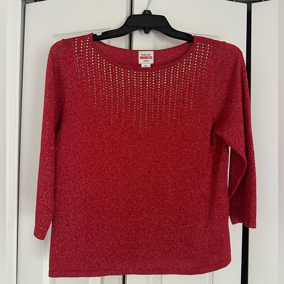 Ruby Rd. Tops - 🔥 4 for $20!! Ruby Rd 3/4 sleeve lightweight sweater